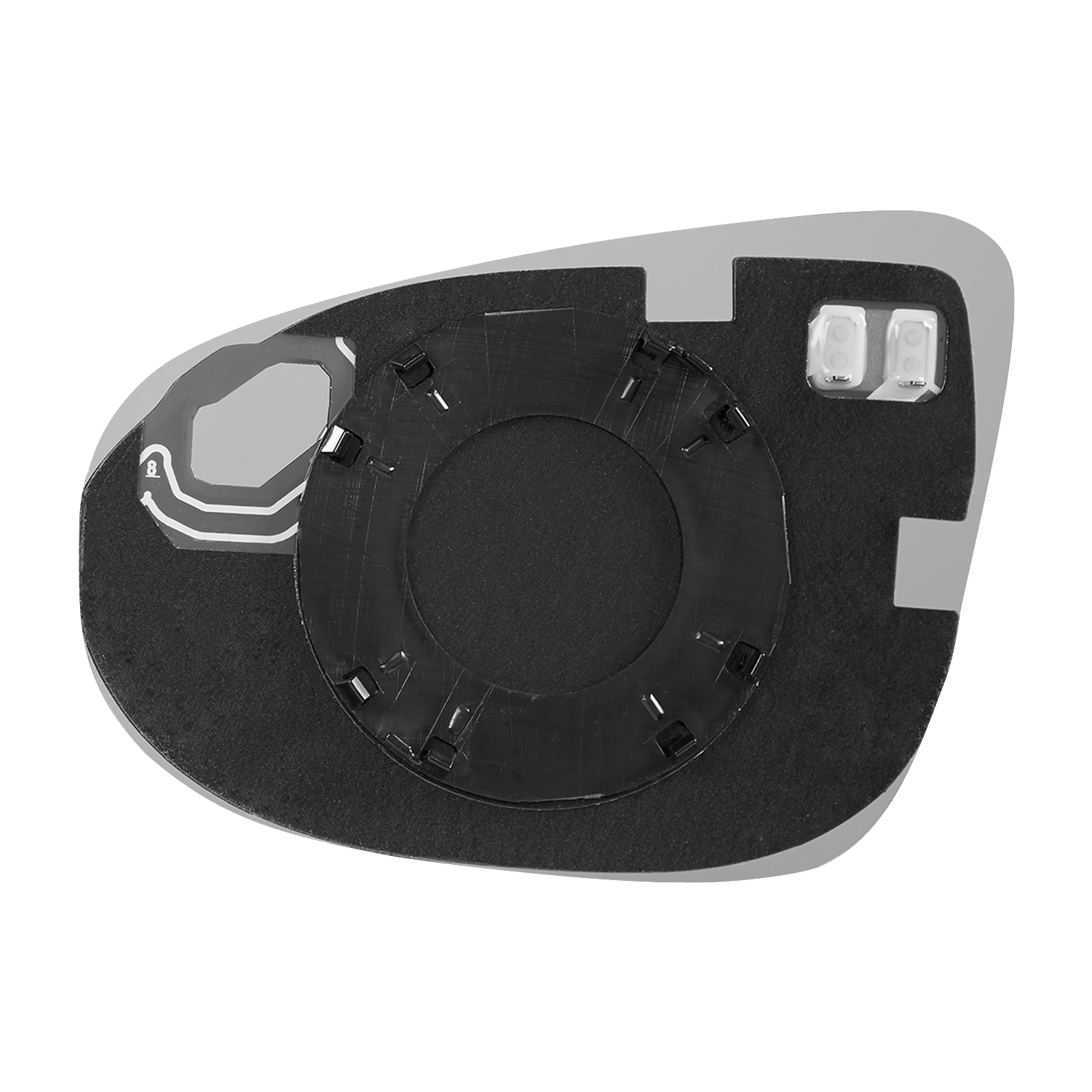 SIDE VIEW MIRROR HEATED W MOUNT